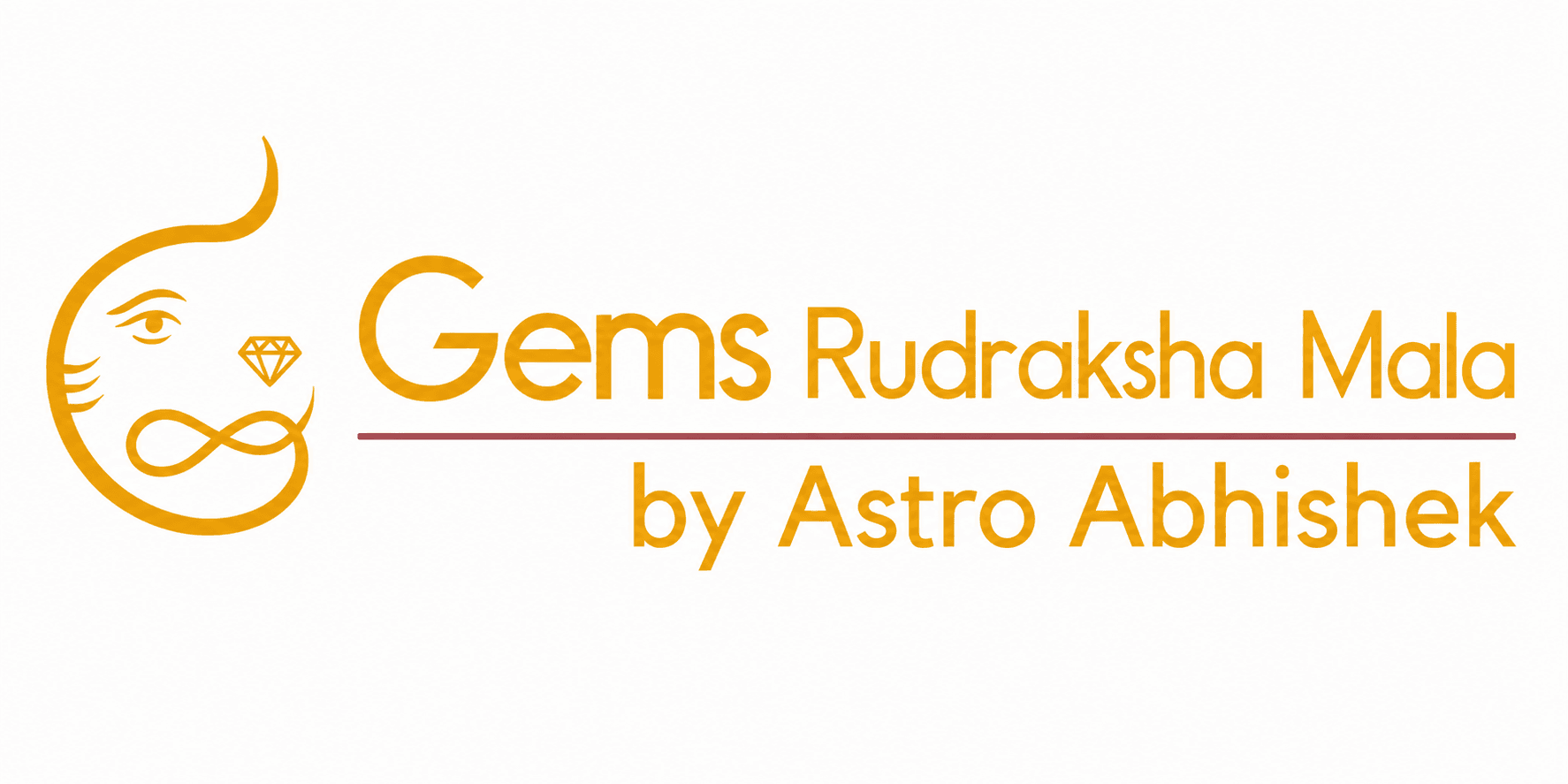 Gems Rudraksha Mala